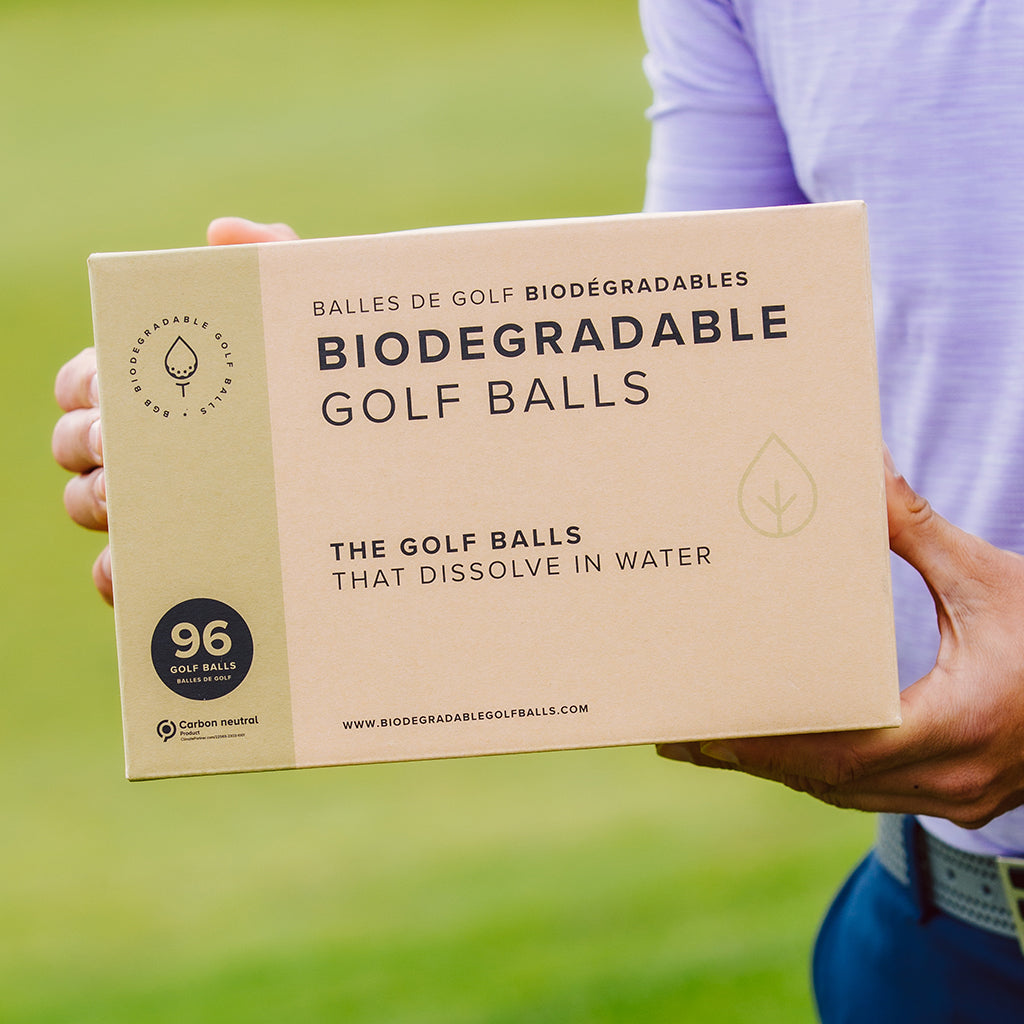 Ready to try a fun new summer activity of hitting water dissolving golf balls into the lake?